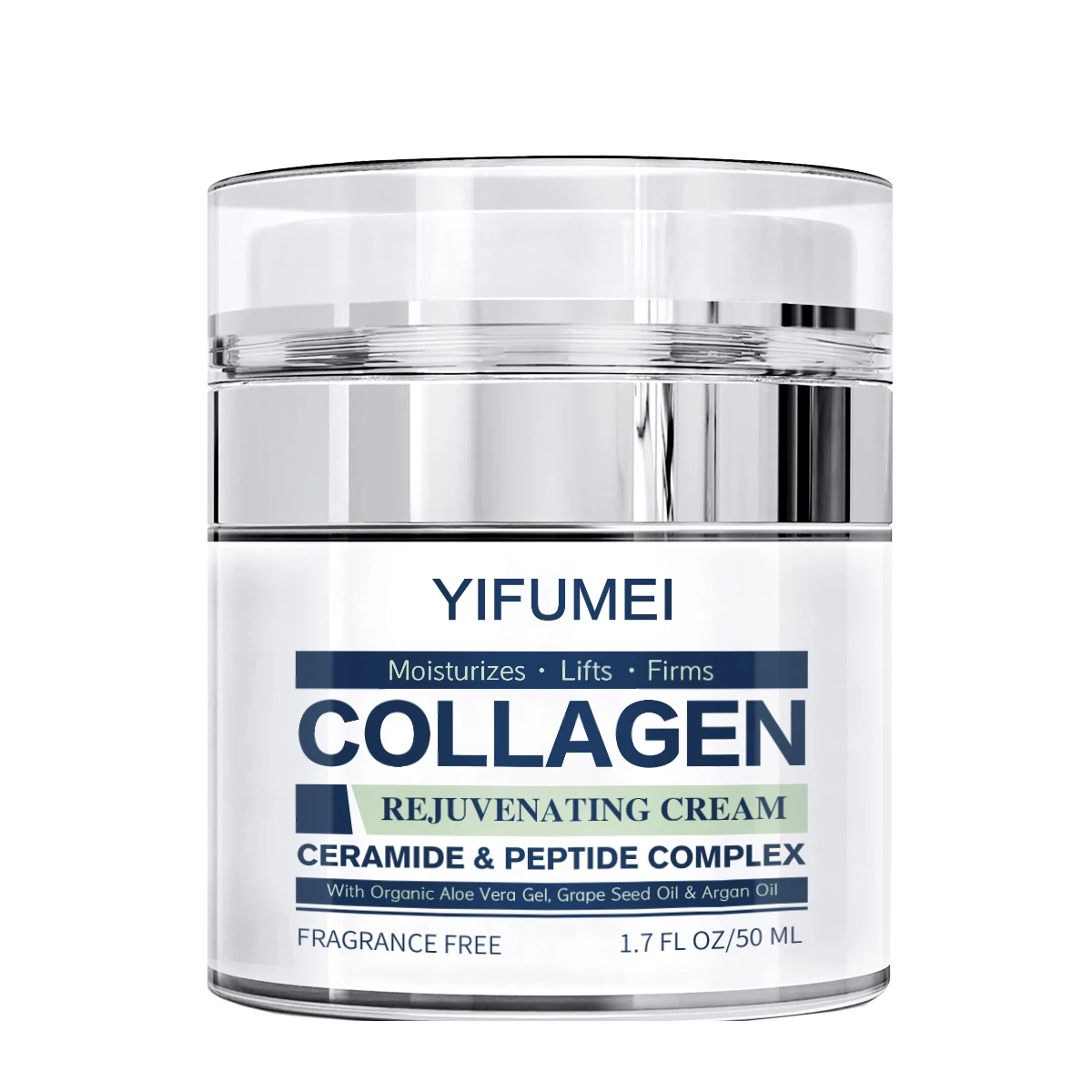 

Collagen Rejuvenating Cream Ceramide Firming Lift Anti Aging Wrinkles Day And Night Moisturizing Collagen Complex Peptides Cream