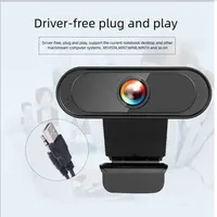 1080P HD Mini Webcam with microphone, usb interface supports laptop desktop computer, suitable for live video call conference