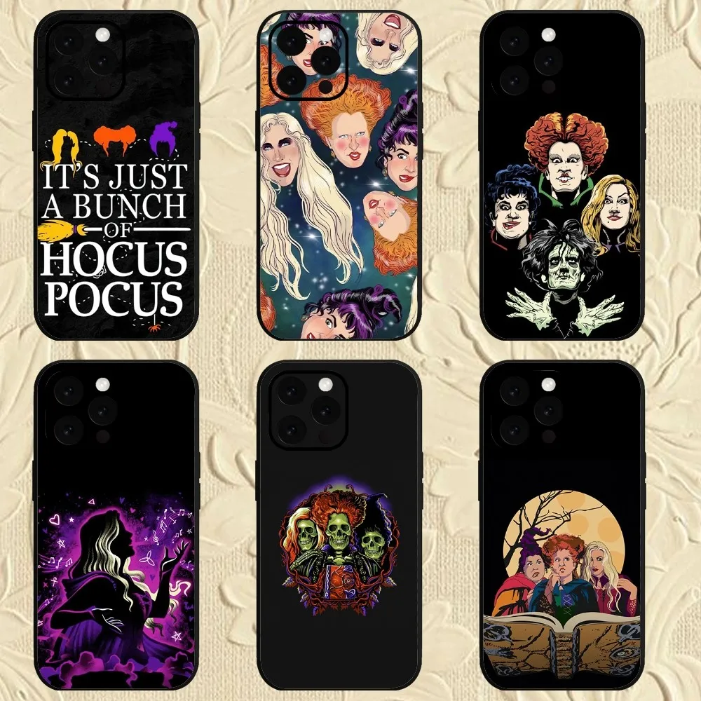 Hocus Pocus Movie Phone Case For iPhone Mini 11 12 13 14 15 Pro XS Max X Plus SE XR Shell