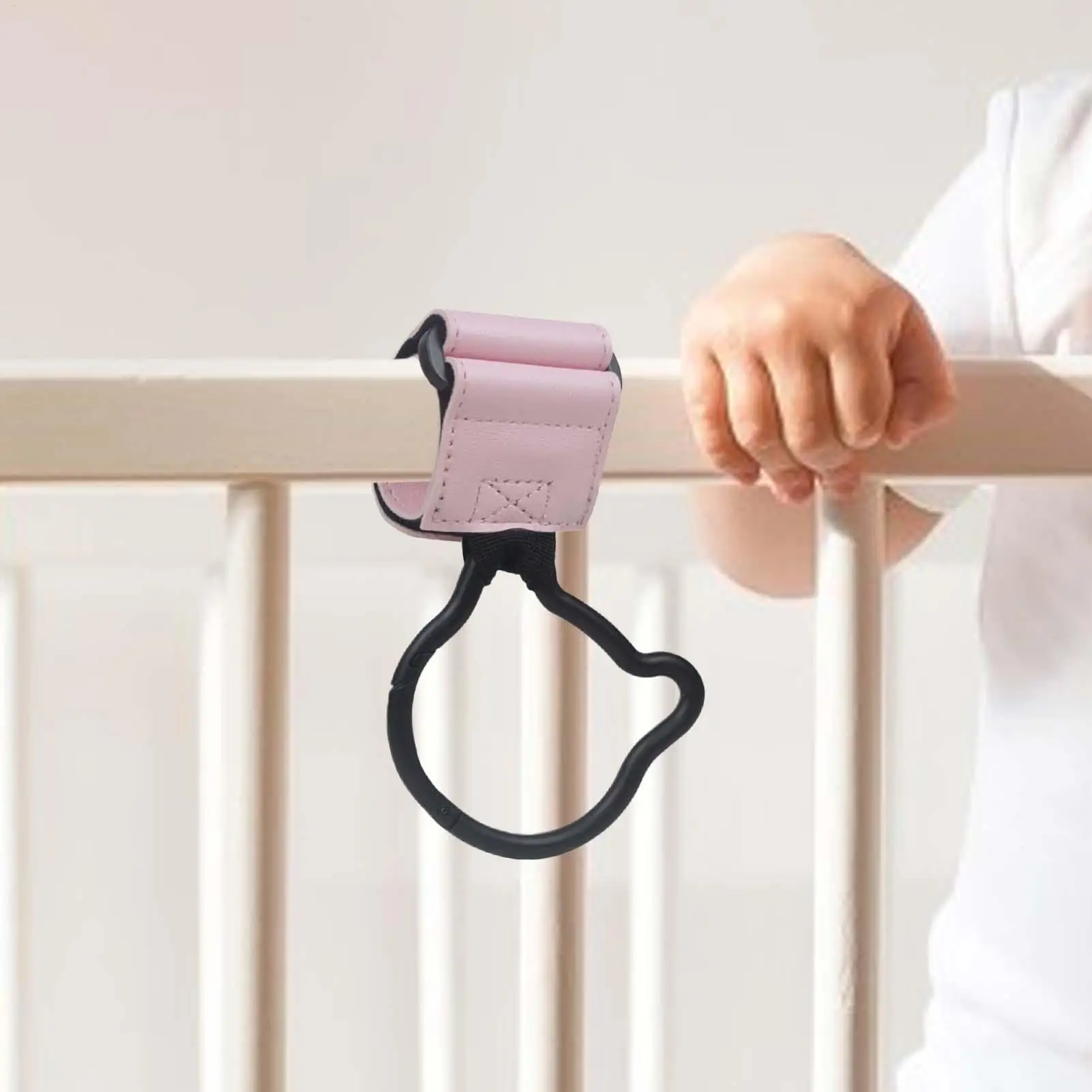 

Stroller Clips Baby Stroller Hooks Carabiner Clip Heavy Duty Bear Organizer Carabiner Hanger For Diaper Bags Purse Shopping