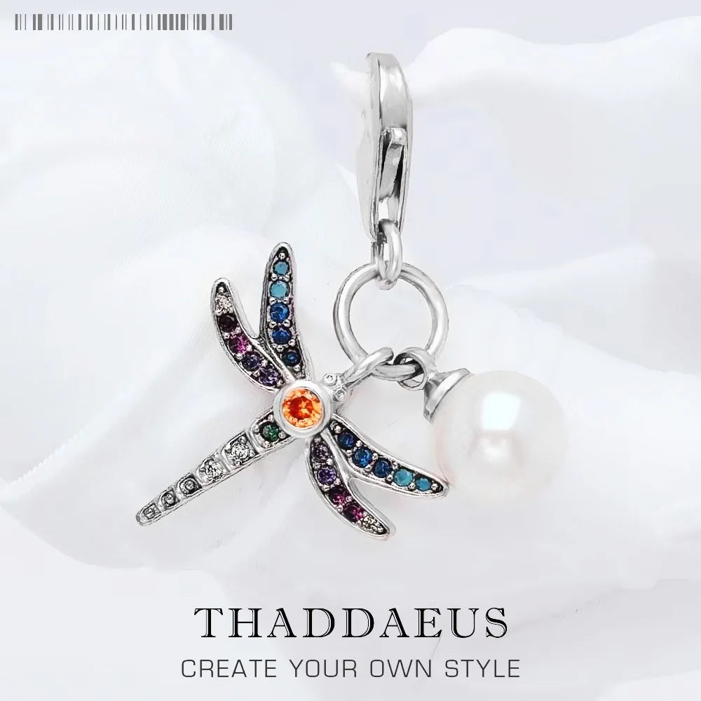 

Dragonfly Dangle Pendant Charm Fashion European 925 Sterling Sliver Brand New Bohemia Gift For Women