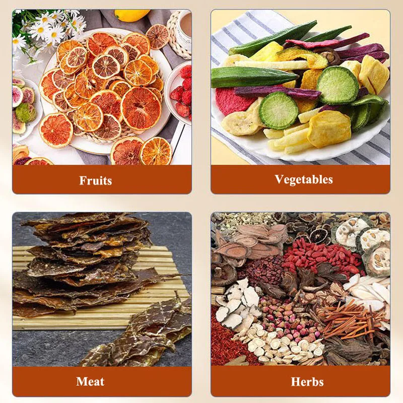 Hot Sale Electric Fruit Dehydrator Machine 12 Layers Food Drying Machine Multifunction Vegetable Meat Food Dehydrator