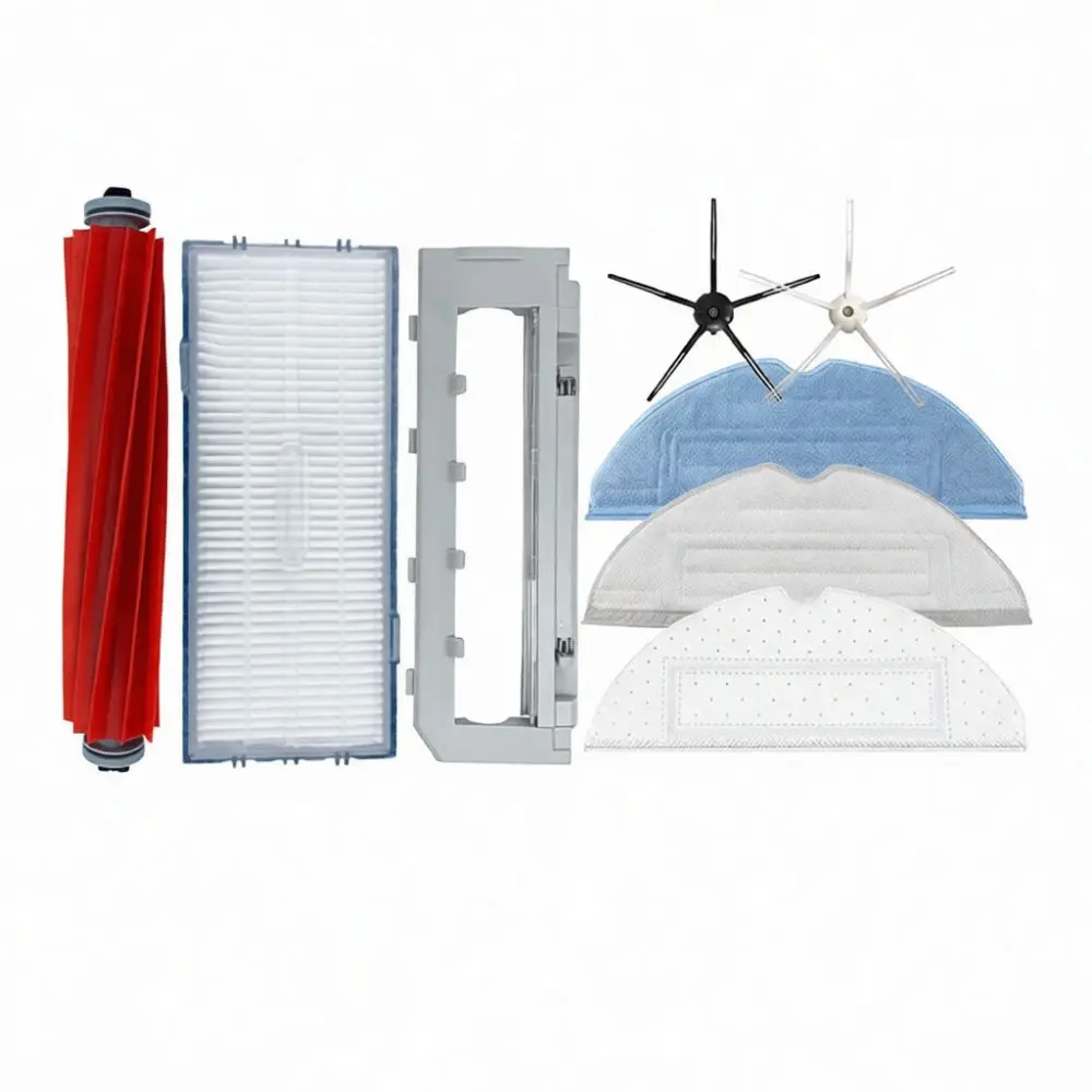 For Roborock S7 T7S Plus G10 Vacuum Accessory Set Replacement Main Brush Side Brushes Vibration Mop Cloth Filter Repair Part