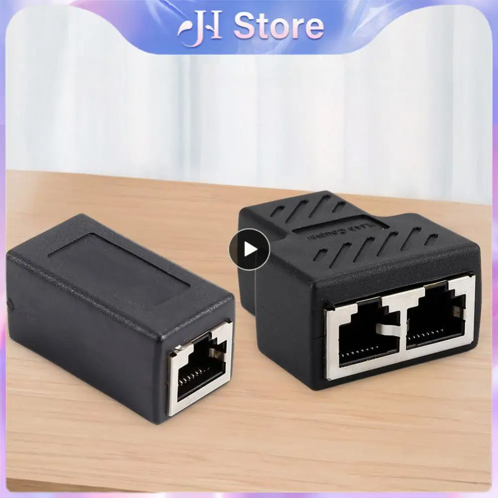 Compatible With Various Cable Types Network Cable Connector Easy To Use Straight Head Durable Construction Secure Connection