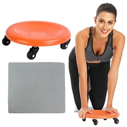 Abdominal Muscle Wheel 4 Wheel Abdominal Exerciser Multi-Function Sliding Plate Full Body Exercise System Roller For Fitness