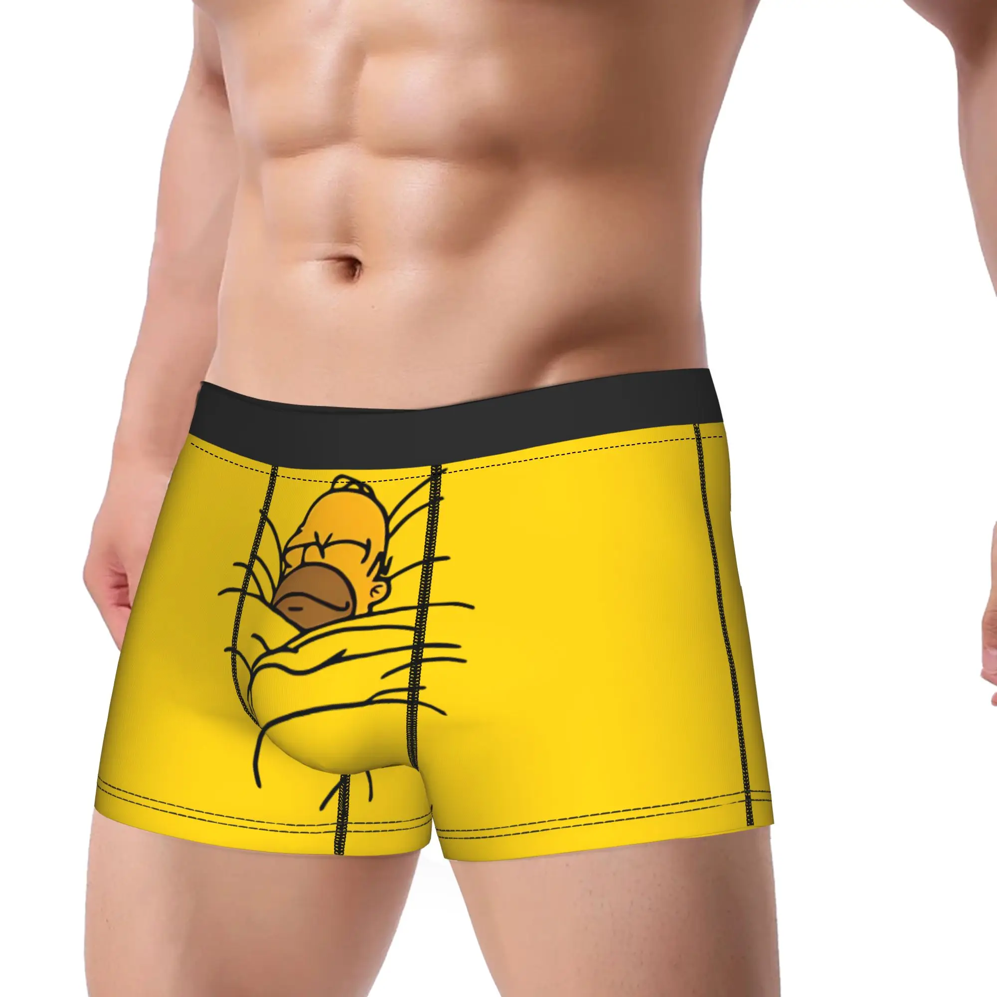 Simpsoneds  Men's Boxers Shorts Ultra Soft Underwear  Underpants