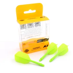 CUESOUL AK5 Integrated Dart Shaft and Flights Slim Shape M-28mm,Set of 3