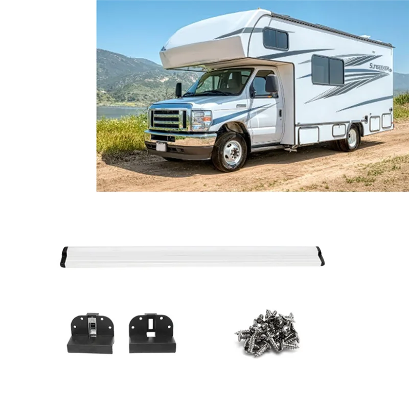 

AW-RV Настольная направляющая 50 см из алюминиевого сплава, настенная опорная направляющая, складная, нержавеющая для яхт, лодок