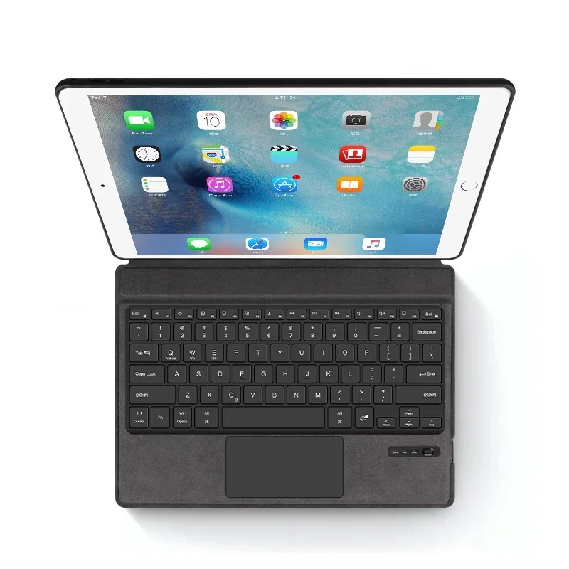 Keyboard Case For iPad Pro 12.9 1st 2015 Protective Cover For iPad Pro 12.9 2nd Generation 2017 Smart Touchpad Keyboard Cover