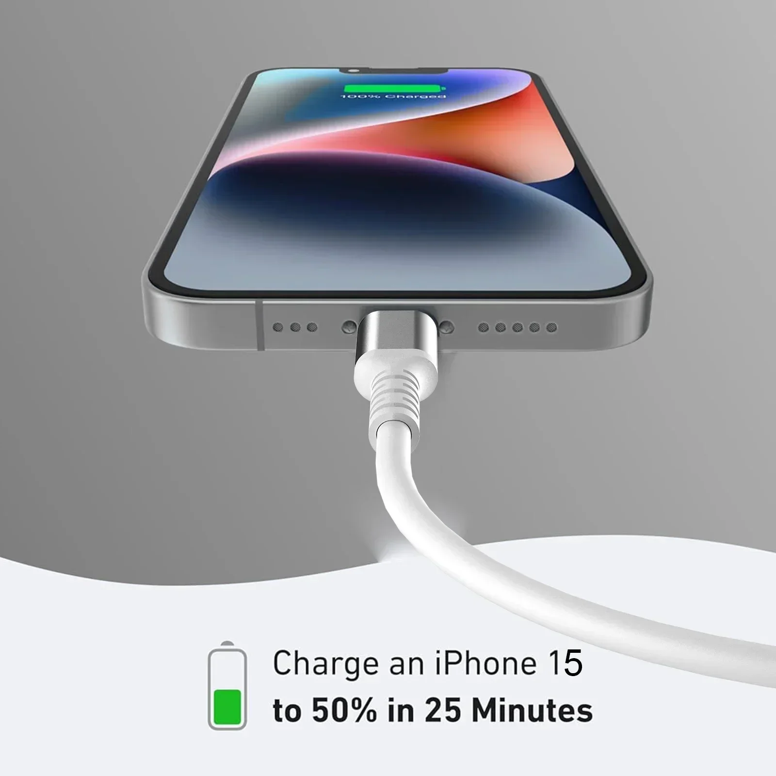 Parallel World USB-C to USB-C Charging Cable 240W High-Quality Type-C Cable with Built-in E-Marker Chip