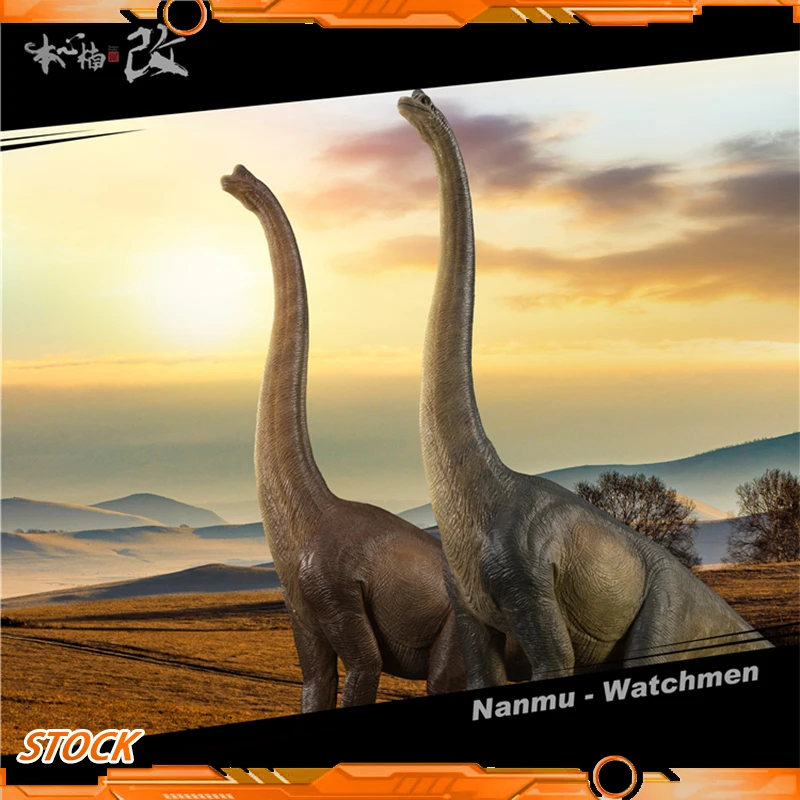 In Stock NANMU IS HARD TO CHANGE Jurassic Period Brachiosaurus Dinosaur Model 45CM Static Dinosaur Statue Brontosaurus