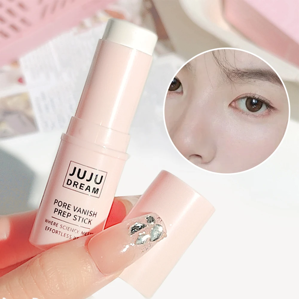 Face Primer Stick, Matte Priming Makeup Blur Stick, Hydrating Primer Face Shimmer Stick Cover Pores Oil Control & Lightweight – Detail 8