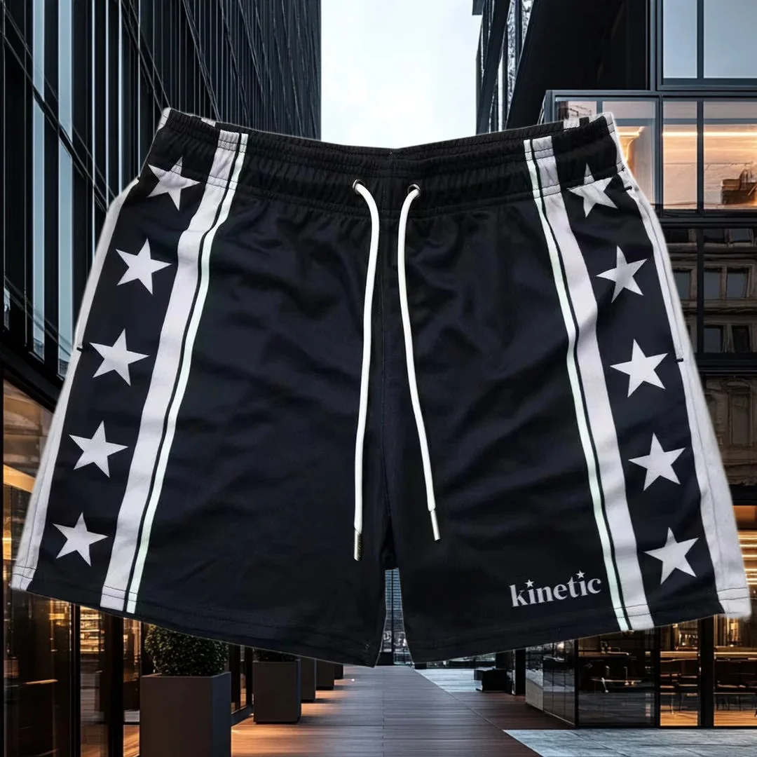 

25/26 KINETIC Basic Shorts NEW Men's Casual Shorts Fitness Sports Pants Summer Gymworkout Men Women Classic GYM Mesh Shorts