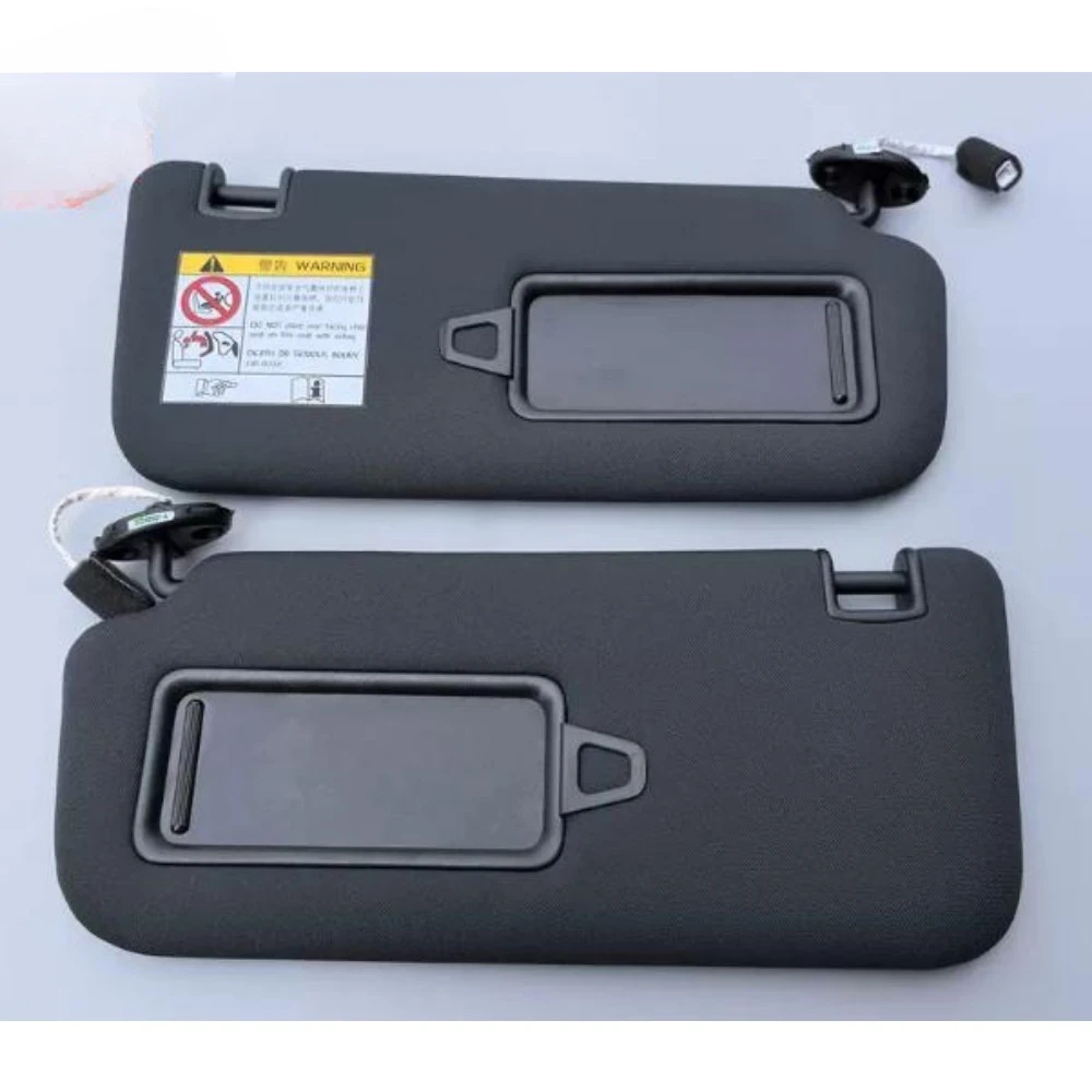 Original Fabric Sun Visor with Makeup Mirror Folding Sun Shield for Lynk & Co 06 2020-2021-2022