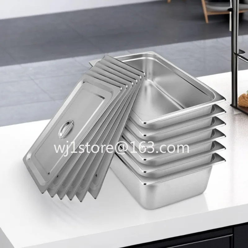 multi-size gourmet container stainless steel  restaurant kitchen equipment pot