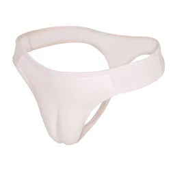 Camel Toe Underwear Men Sexy Fake Panty Vagina Shapewear Enhance T-Back Low Rise Open Butt Thong Lingerie Breathable Panties