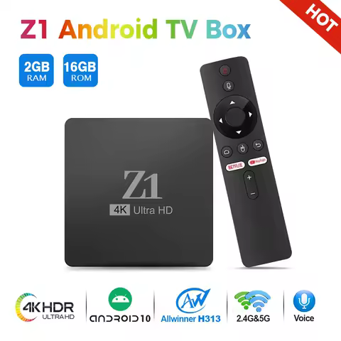 Smart Z1 TV BOX Android Dual WiFi 2GB RAM 16GB ROM 3D Media Player 4K Set Top Box Smart TV Box Upgraded Global Version