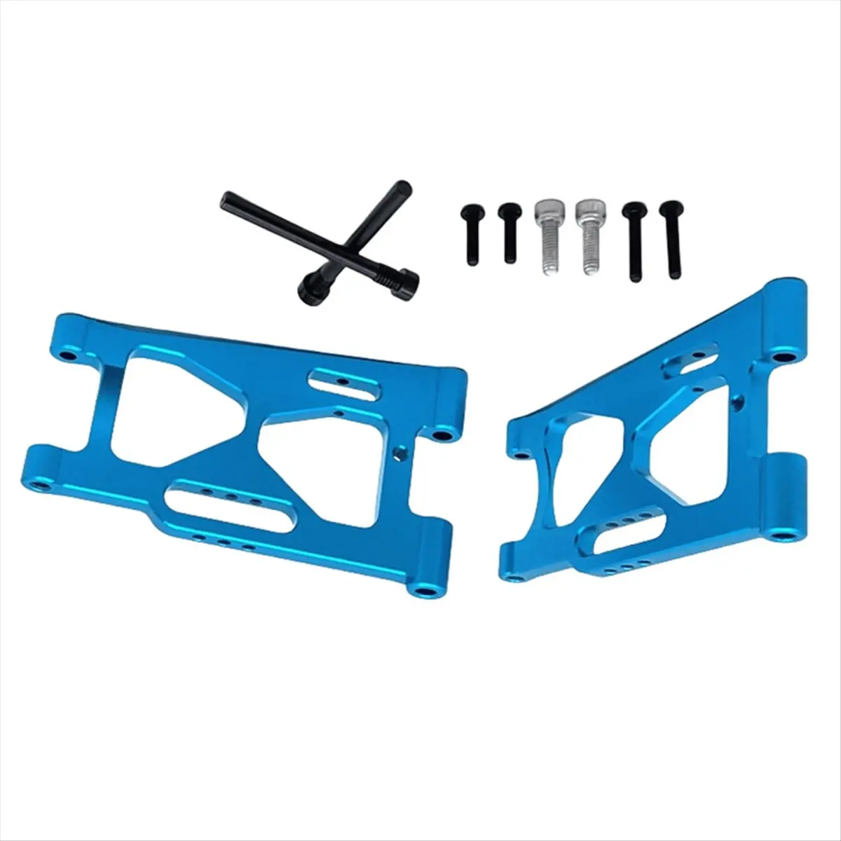 (A30I] RC Car Upgrade Rear Lower Swing Arm Kit for 1/7 7303 RC Car Accessories Blue