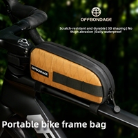 OFFBONDAGE Bicycle Bag Waterproof Front Top Frame Tube Bag 1L Large Capacity Ultralight Bicycle Bag Mountain Bike Accessories