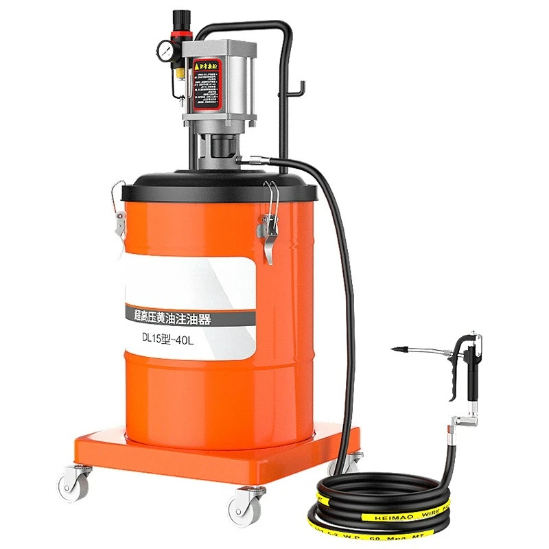 Pneumatic butter gun high pressure oil injector automatic butter beating artifact