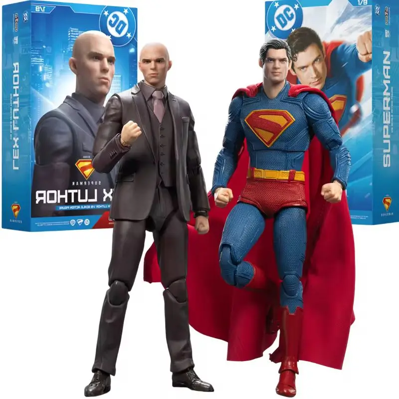 

New In New DC Superman Lex Luthor Movie Version 1/9 Action Figure Model Statue Room Decora Desk Ornament Toys Birthday Gifts