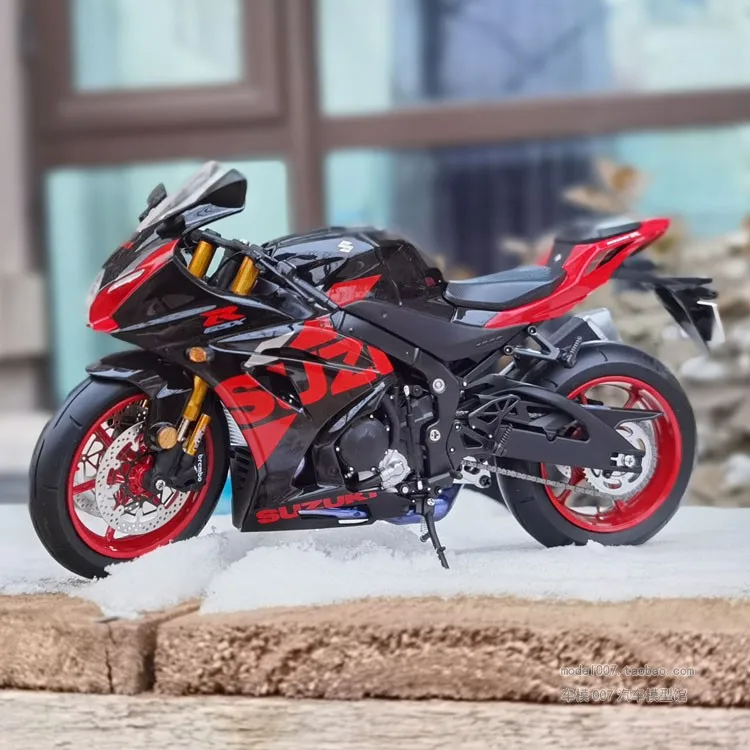 

1:12 Suzuki GSX1000R мотоцикл высокая имитация литья под давлением модель из металлического сплава автомобиля звук свет коллекция детские игрушки подарки