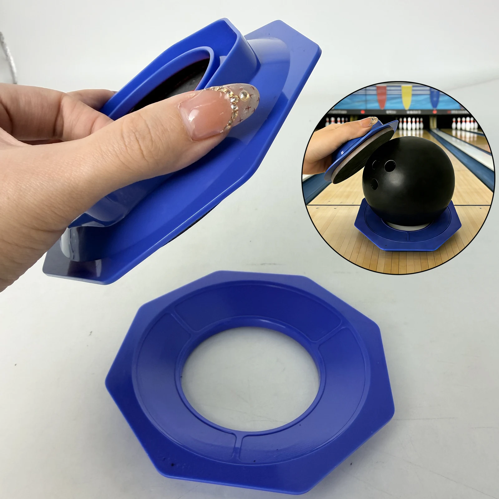 Bowling Ball Cup Accessory Professional Showcase Polishing Enthusiasts Sturdy Sports Memorabili Versatile Gifts Holder Organizer