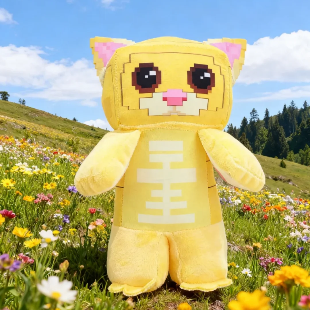 

Плюшевая игрушка Meow Steal a Brainrot: милый игровой персонаж для фанатов игры Brainrot, подарок на день рождения для детей, декор