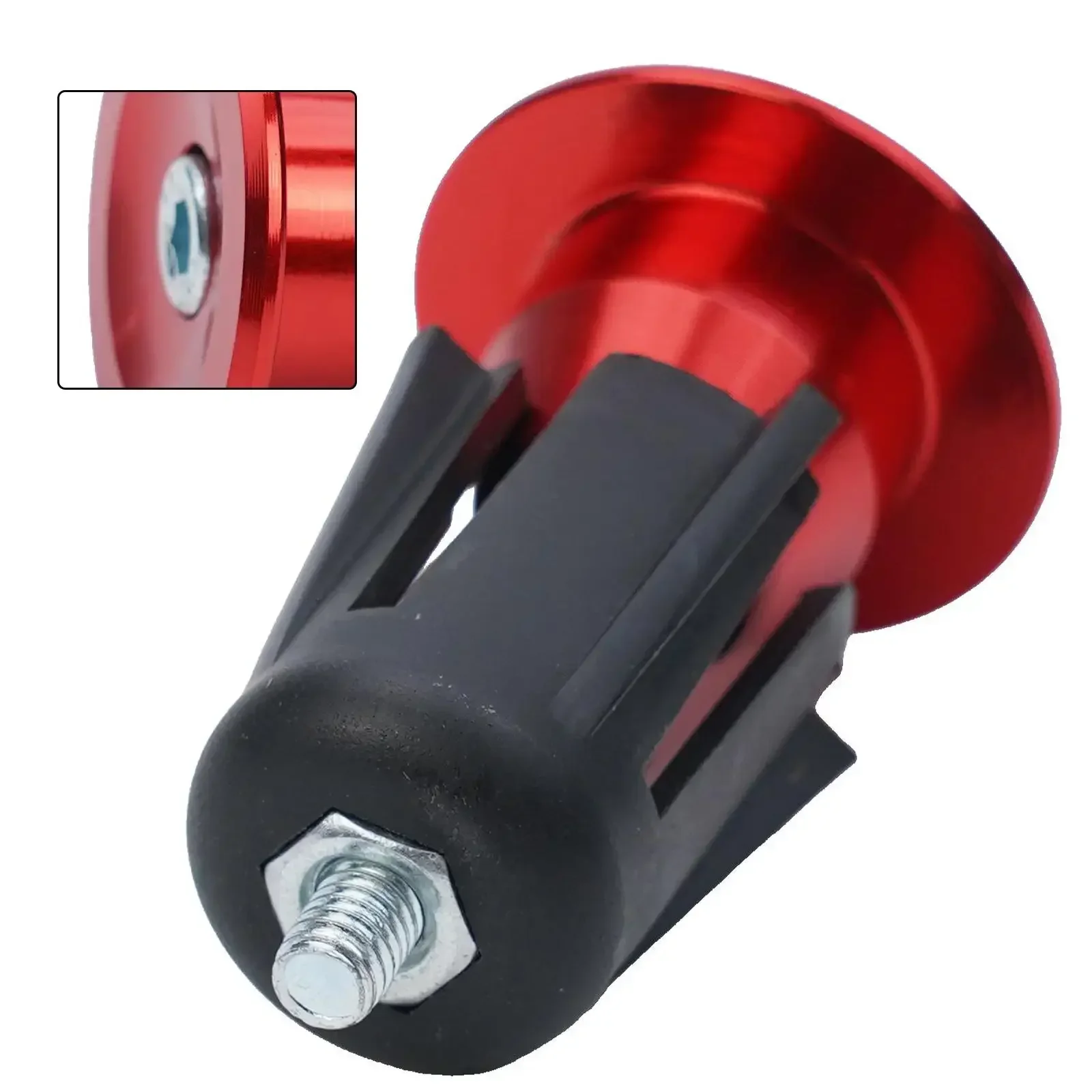 

Bar End Plugs Elevate Your Bike's Style with Stylish Aluminum Rod End Plugs Easy Installation Fits Most Handlebars!