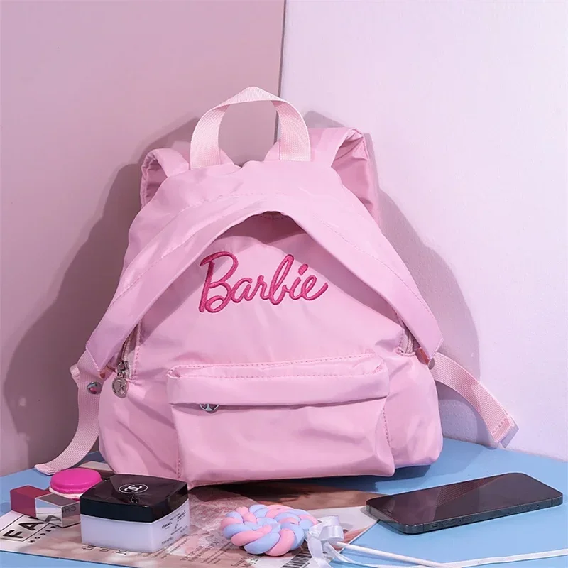 Genuine Official Barbie Backpack Dopamine College Student Backpack New High-Capacity Backpack Birthday Holiday Gift For Girls