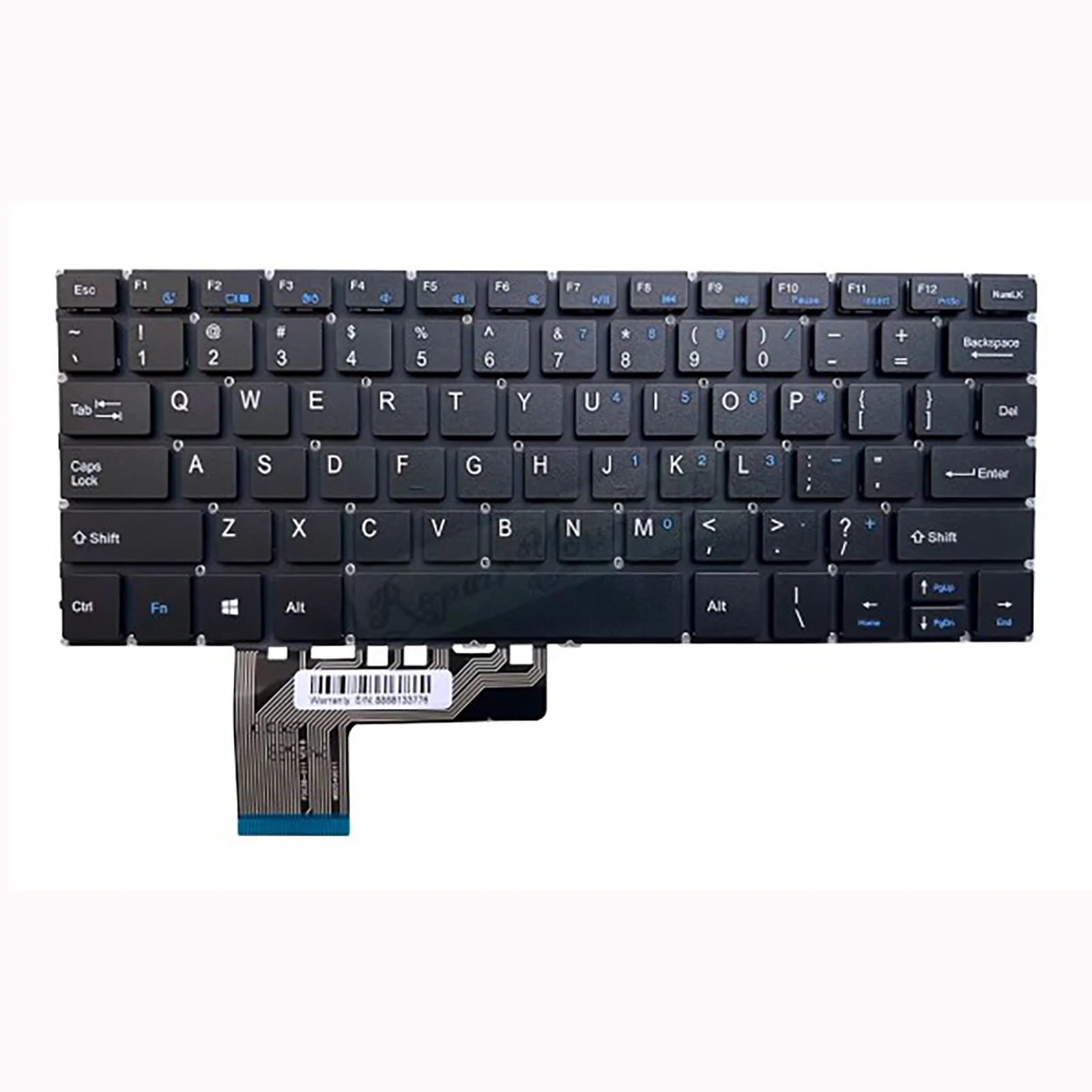 

Клавиатура для ноутбука US Layout для MB2549011 F0038-011 S/N:8888133776 2022158584 Gateway GWTC116-1BK GWTC116-2BL