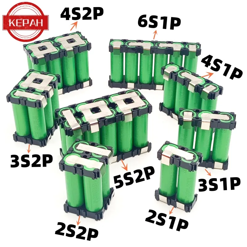 2S1P 3S2P 4S1P~5S2P 6S2P 18650 VTC6  battery pack custom 18650 VTC6 battery welding 3000mAh / 6000mah battery pack 7.4V to 25.2v