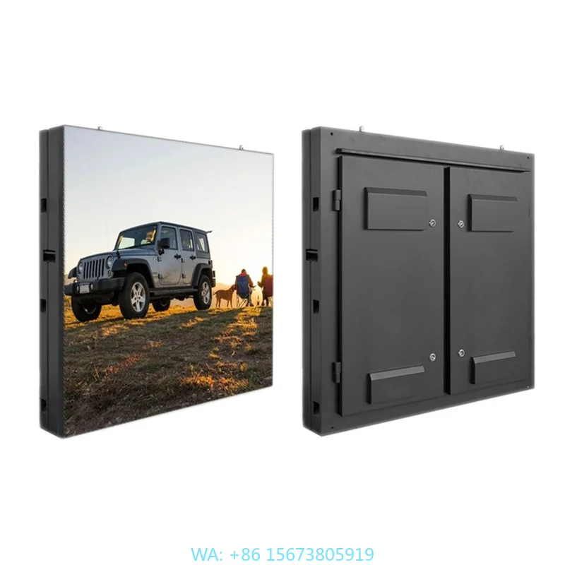 

Easy Installation Full Color Led Video Wall Panel Outdoor IP65 Waterproof 6000cd/m Brightness P8 Pixel Pitch Custom Display