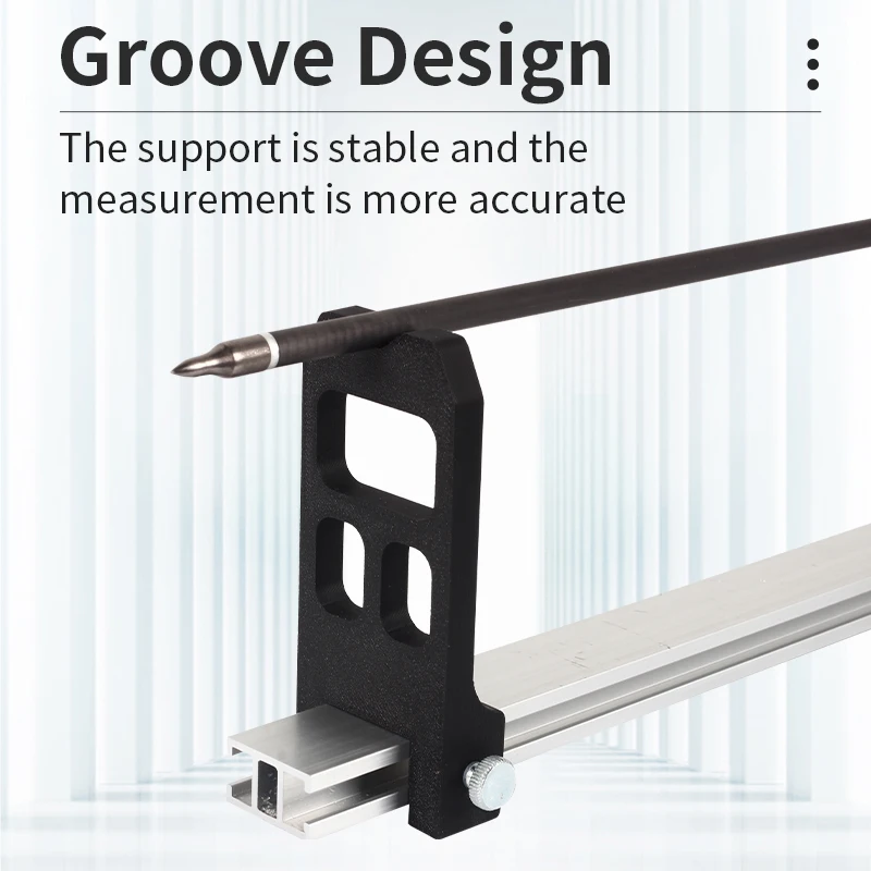 Imagem -05 - Archery Seta Spine Deflexão Tester Detector de Eixo Eletrônico Ferramenta de Exibição Inspetor Verifique Acessórios
