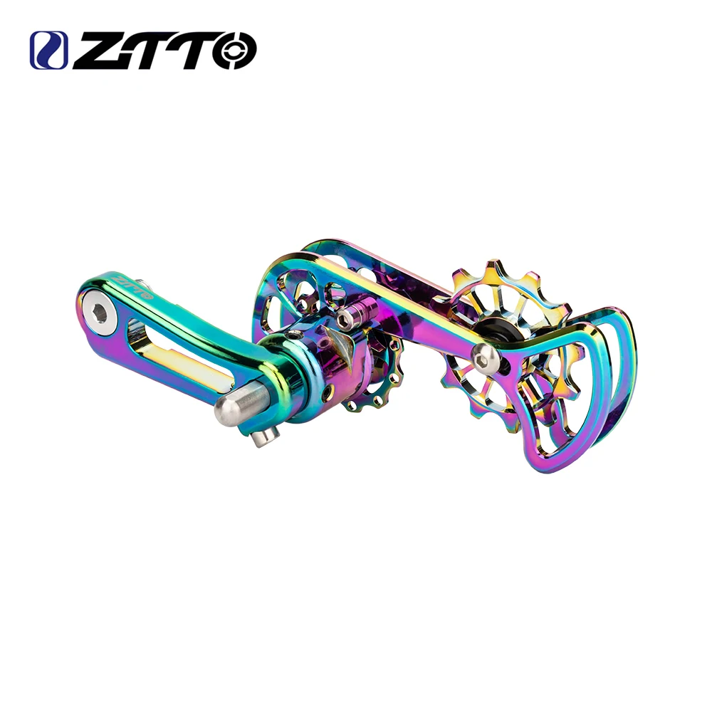 

Натяжитель цепи ZTTO для складных велосипедов MTB, для дёрт-джампинга, односкоростных и фикс-байков, направляющая цепи, алюминиевый, обработанный на ЧПУ, ролик, запчасти