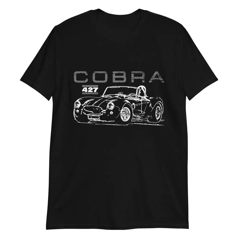 

Коллекционная винтажная футболка с автомобилем Cobra CSX4000, 1962, новая повседневная мужская футболка из 100% хлопка с коротким рукавом и круглым вырезом, уличная одежда