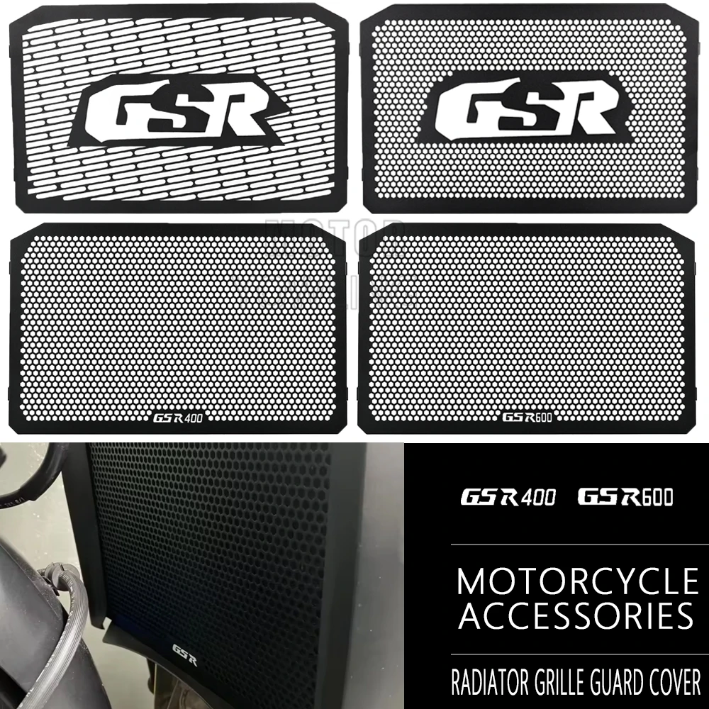 

Аксессуары для мотоциклов, защита радиатора, крышка для SUZUKI GSR400 GSR600 GSR 400 600 2006 2007 2008 2009 2010-2012