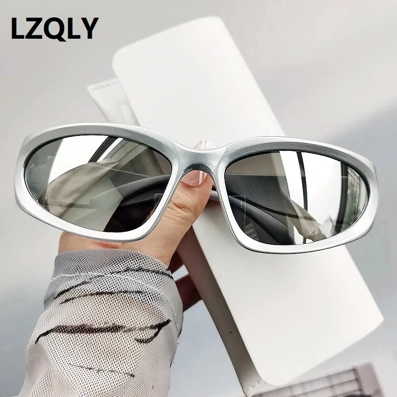 Y2k Classic Punk Sports Sunglasses For Women Men Luxury Brand Designer Vintage Sun Glasses Shades Women\'s Eyewear UV400 Goggle