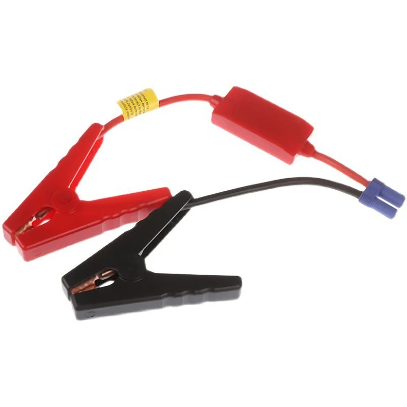 1pcs Emergency power supply starting clip, car battery connection clip accessory, EC5 port