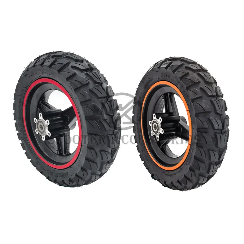 10 inch 10x2.75-6.5 off-road tires with aluminum alloy brake wheels suitable for Kugoo M4 Pro Grace 10 Zero 10X electric scooter