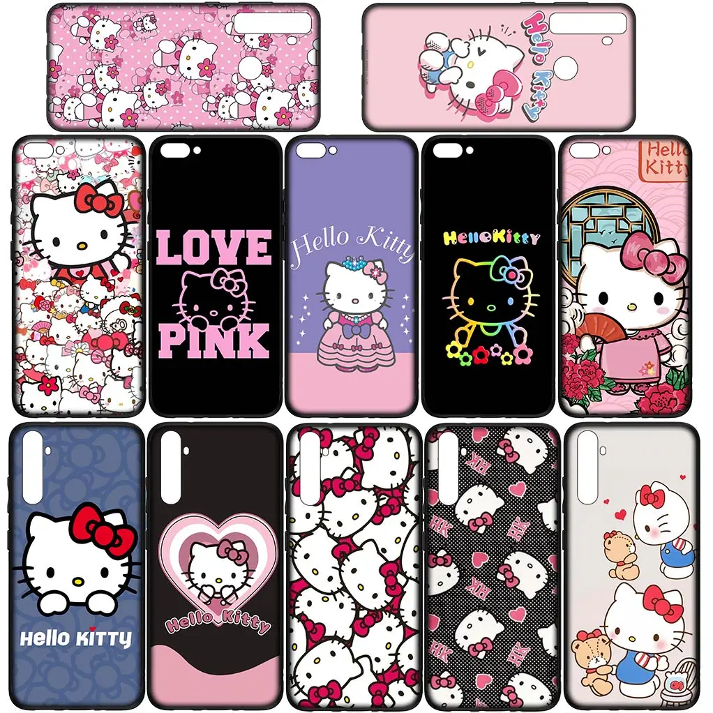 Hello Kitty Anime Cute Fashion Flexible Phone Cover Case for Huawei Nova 3i 3 5t 2i Mate 10 20 P20 P30 Pro 2 Lite Soft Coque