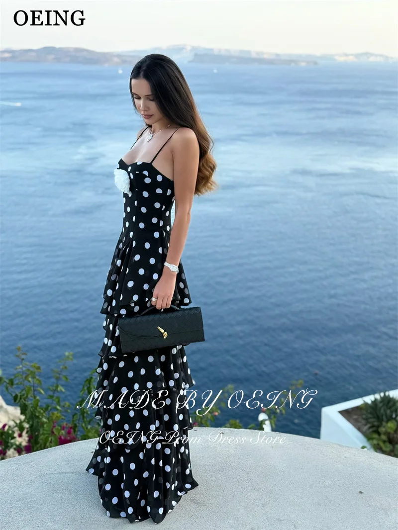 بوينغ الكلاسيكية ألف خط فساتين لحضور الحفلات الموسيقية ثلاثية الأبعاد الزهور المتدرج بلا أكمام البولكا نقطة فساتين حفلات أعياد الميلاد الجلباب دي سهرة مخصصة