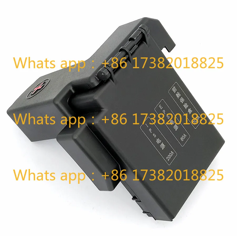 Battery positive fuse box assembly 5-way car engine compartment fuse box