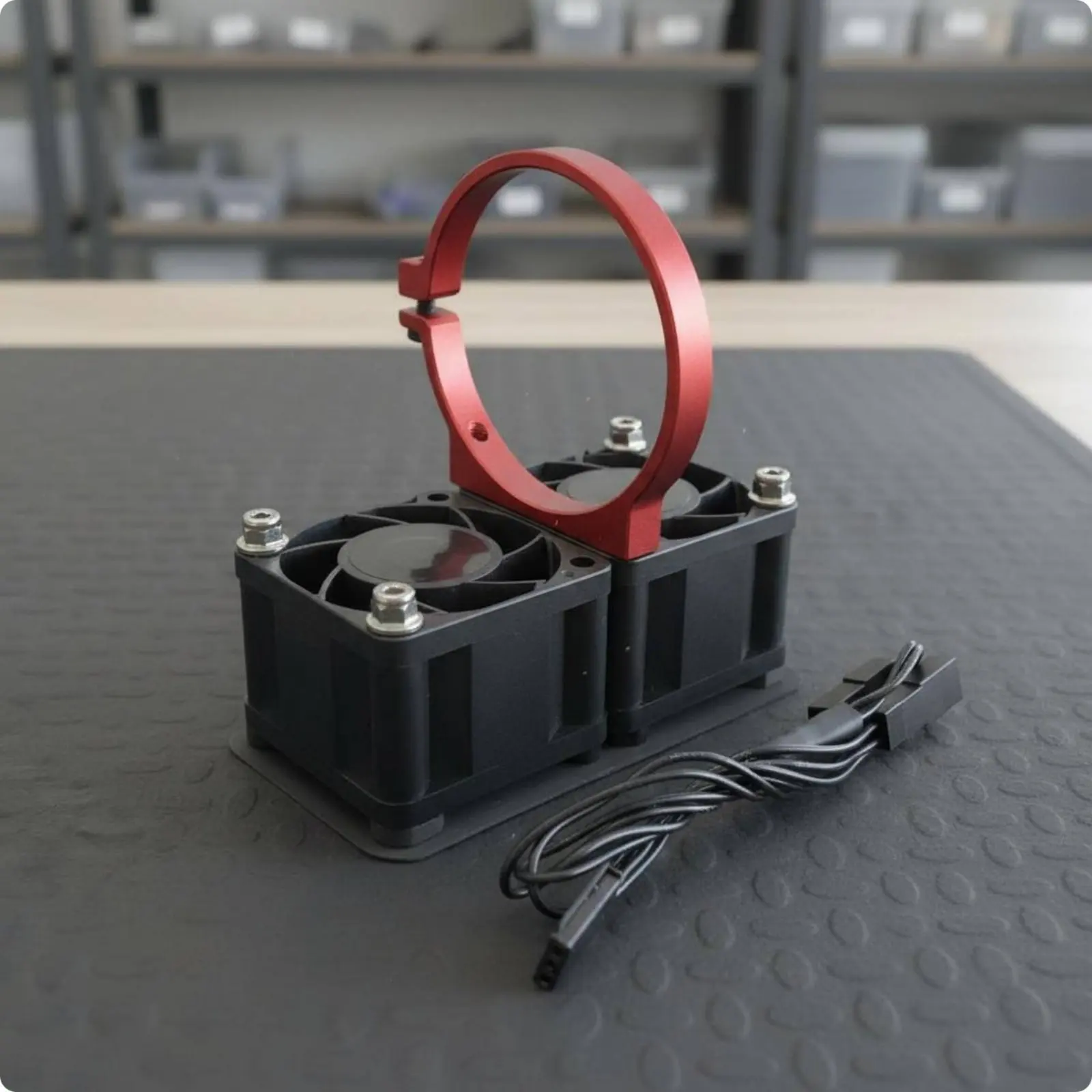 

Brushless Engine Cooling Bracket Sturdy RC Engine Cooling Fan Lightweight Long-Lasting for High Speed Driving