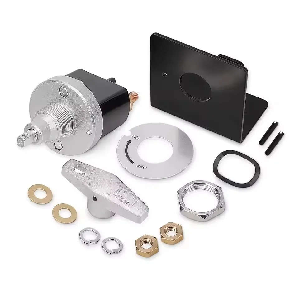 

Выключатель аккумулятора 12–36 В — запираемый изолирующий выключатель с фиксирующей пластиной для морского автофургона