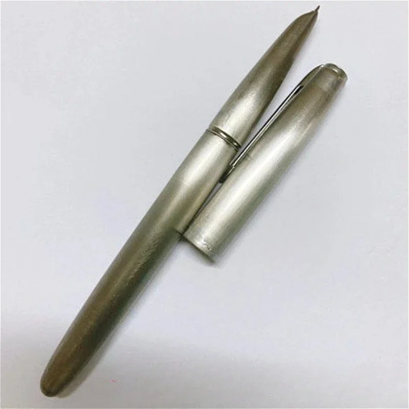 New Majohn Ti200,BALAOYE 100 Titanium Alloy Fountain Pen Unique Design Steel 14K Nib Ink Pen 0.5F Gold Tip Calligraphy Pen Gift