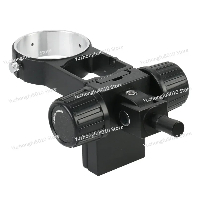 76mm Focus Holder Articulating Arm 32mm Pillar Clamp Microscope Stand For Lab Industrial Trinocular Binocular Stereo Microscope