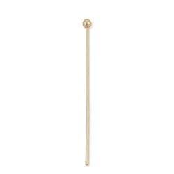 100PCS 14k Gold Filled Eye Head Pin Brass Head Pin Head Pin for Jewelry Making Free Shipping DIY Accessory Component Wholesale