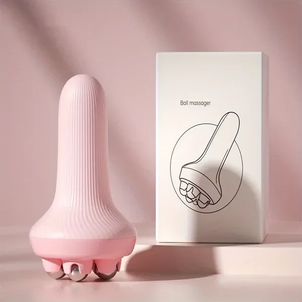 

Ручной массажер для расслабления мышц (1 шт.) - роликовый массажный инструмент для спины, шеи, стоп, икр и ног - портативный дизайн