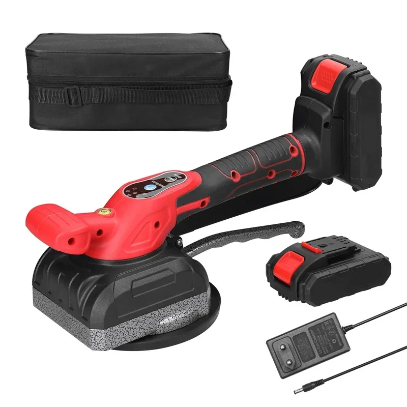Wall Floor Tiles Laying Vibrating Tool Utility Tools with Enlarged Suction Cup 21V Tile Tiling Machine High Loading Capacity